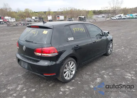 2012 Volkswagen Golf Tdi 4-Door z USA, uszkodzony, nr VIN WVWDM7AJ4CW292629
